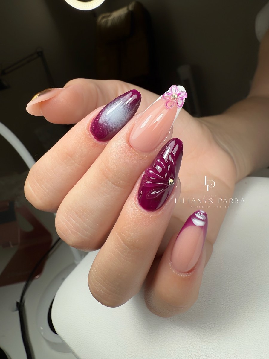 Trabajo de uñas de Lilianys Parra